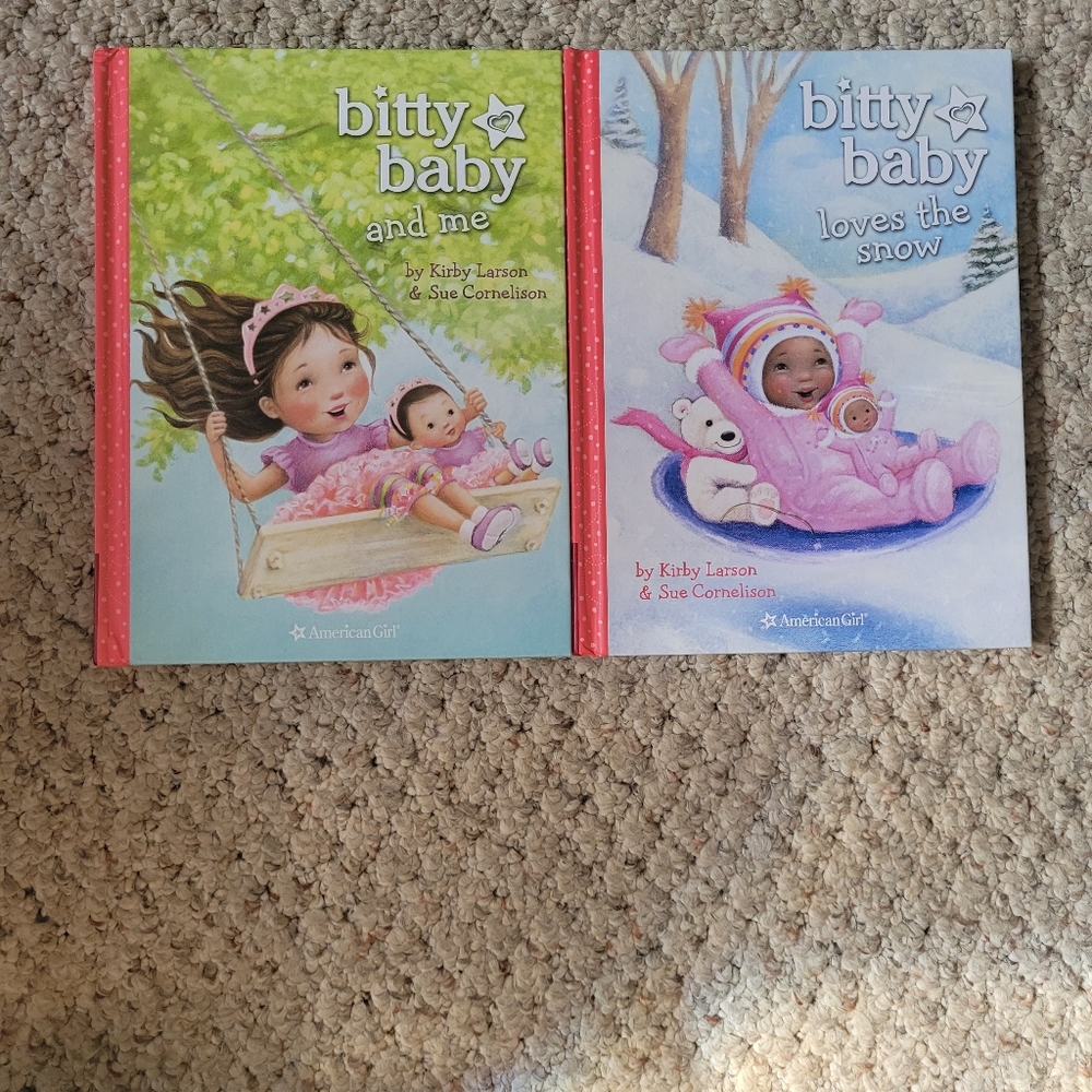 Bitty Baby Amercian Girl Books Set of 2